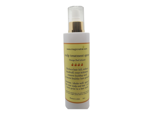 Scalp treatment spray