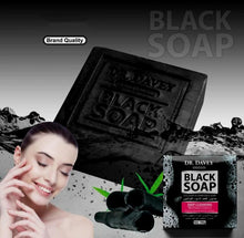 Load image into Gallery viewer, Charcoal skin whitening soap