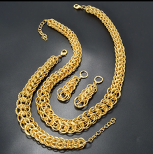 Load image into Gallery viewer, Luxury 18k gold plated necklace set