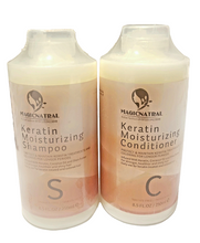 Load image into Gallery viewer, Keratin moistrurizing shampoo &amp; conditioner each(250ml)