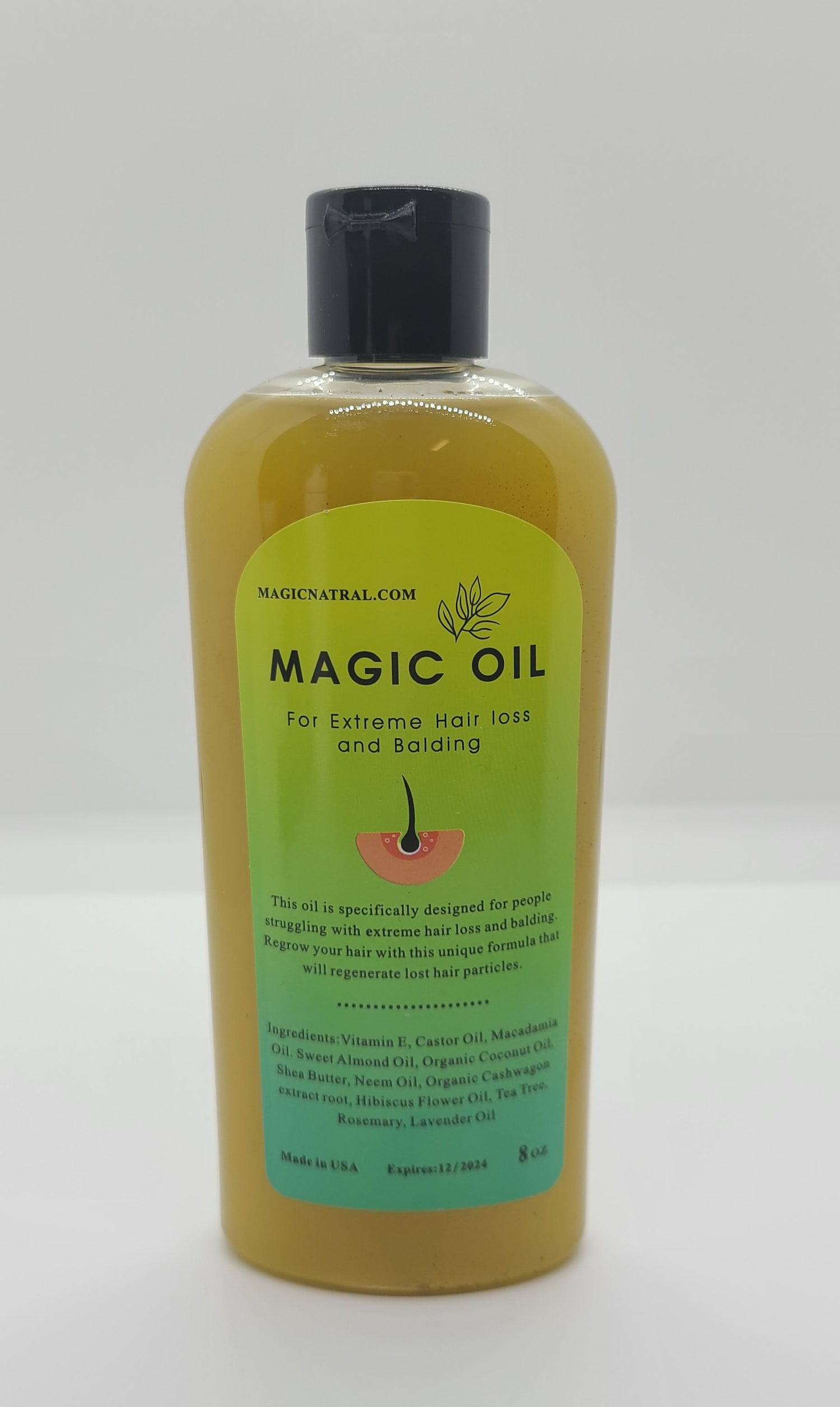 Magic oil for extreme hair loss and balding – magicnatral